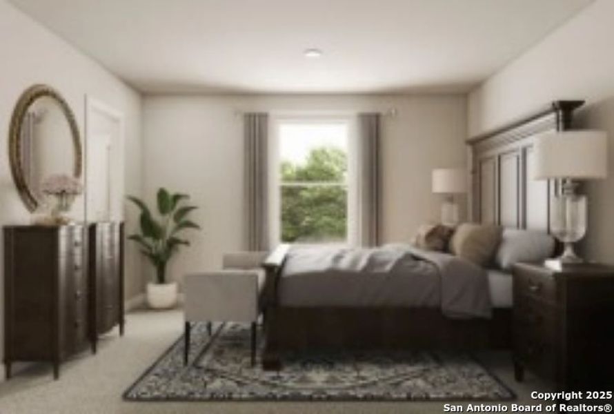 Furnished interior view inside a new home in Las Colinas, Kenedy (Image 5).