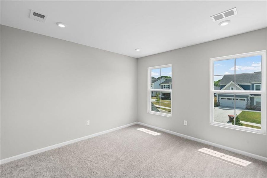Spacious, unfurnished interior of a new home in The Reserve At Liberty Park, Braselton (Image 33). Spacious, unfurnished interior of a new home in The Reserve At Liberty Park, Braselton (Image 33).