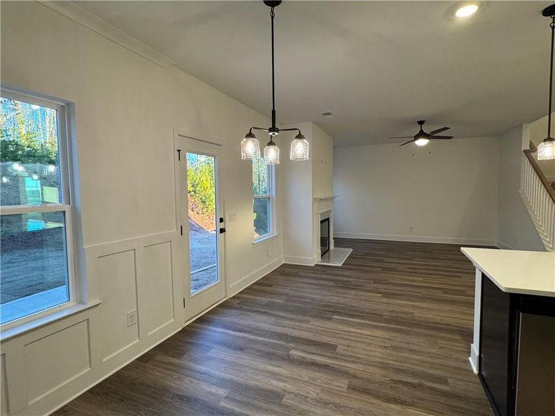 Spacious, unfurnished interior of a new home in Thunder Ridge, Dawsonville (Image 32). Spacious, unfurnished interior of a new home in Thunder Ridge, Dawsonville (Image 32).