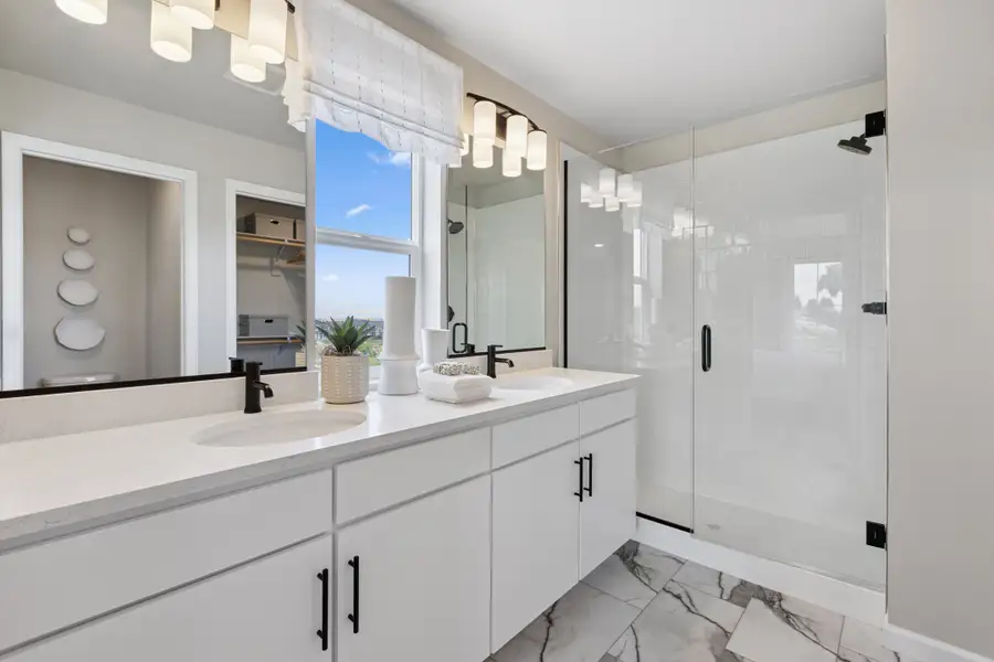 Representative furnished interior of a home built from the Biscayne by Risewell Homes in Spring Valley, Longmont (Image 9).