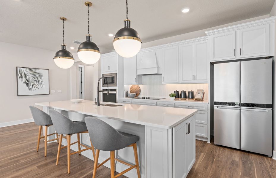 Furnished interior view inside a new home in Foothills Preserve, Mount Dora (Image 5).