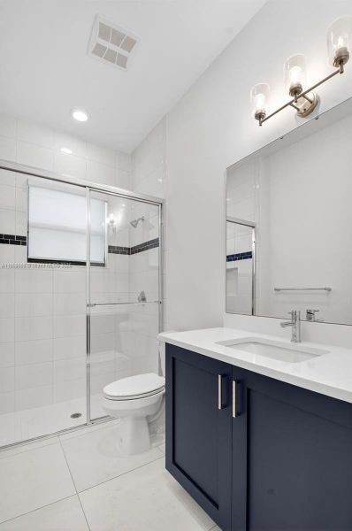 Furnished interior view inside a new home in , Boynton Beach (Image 12).