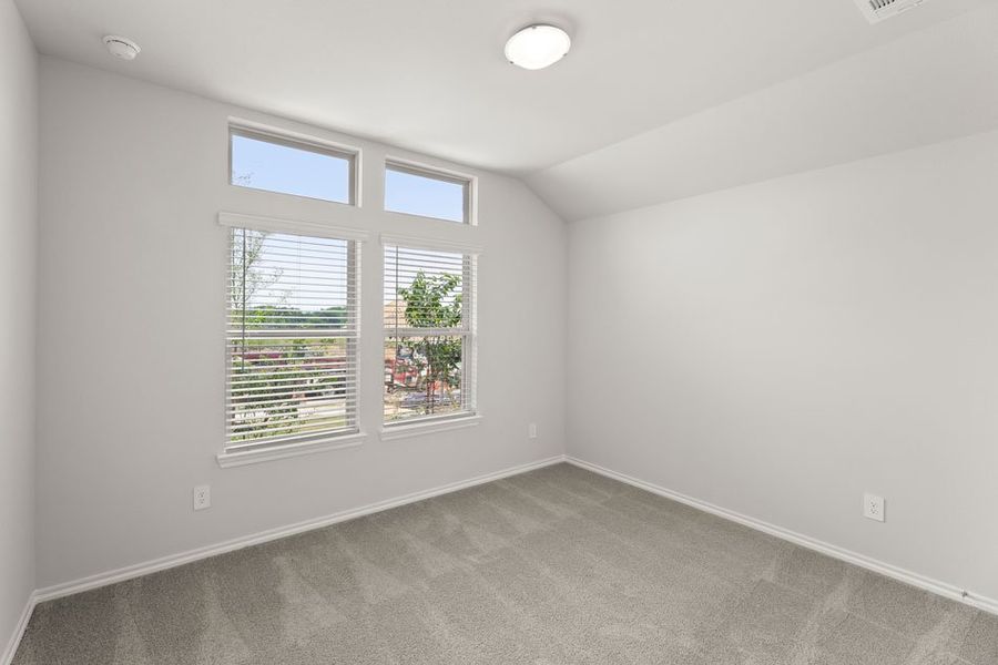 Representative exterior photo of a completed home built from the Lincoln by Impression Homes in ValleyBrooke, Mesquite, TX (Image 20).