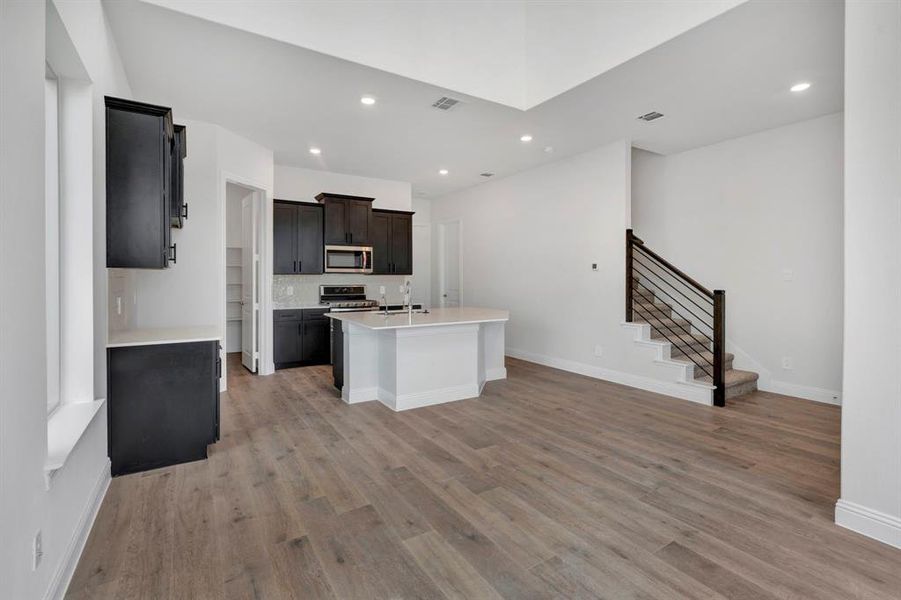 Furnished interior view inside a new home in Mustang Square, Plano (Image 5).