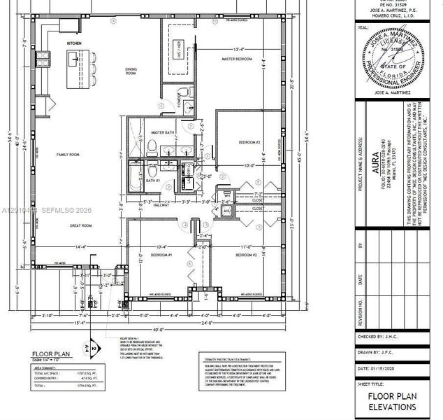 2D floor plan layout of this home in , Miami, FL (Image 5). 2D floor plan layout of this home in , Miami, FL (Image 5).