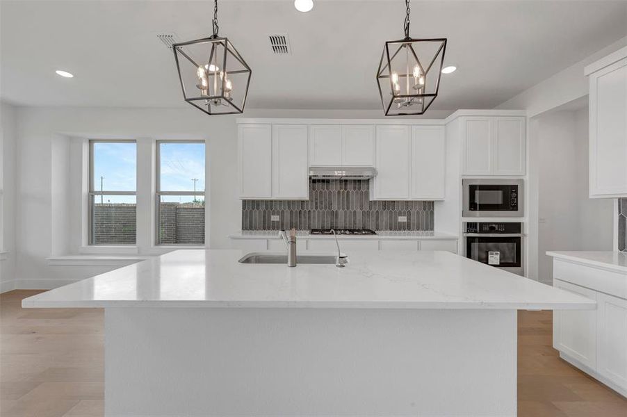 Furnished interior view inside a new home in Lilyana, Celina (Image 9).