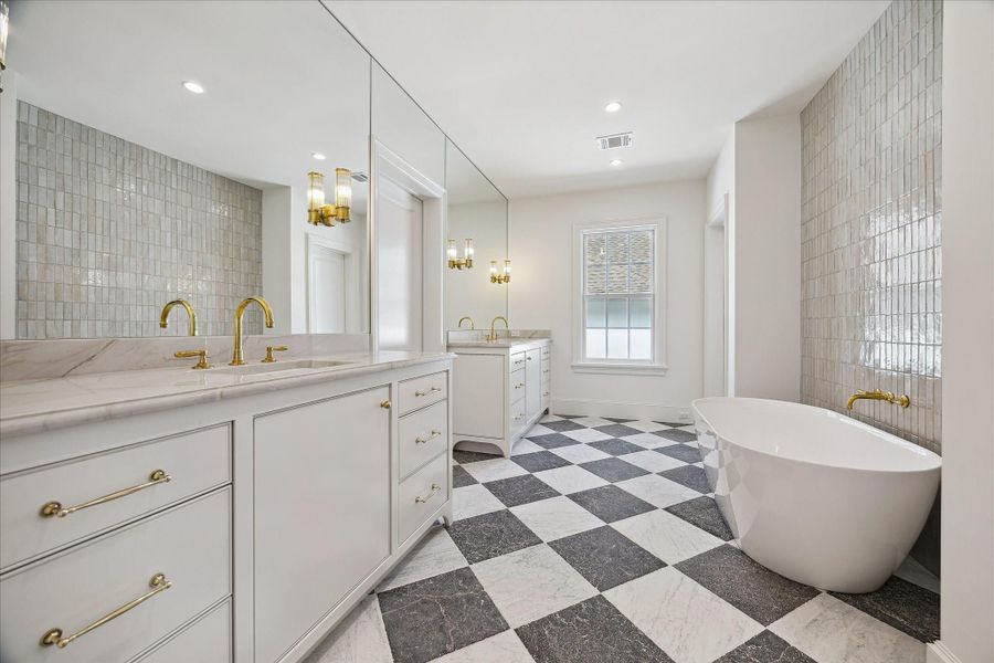 Primary bathroom Primary bathroom