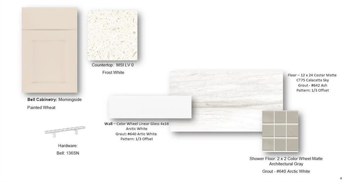 Sample of building materials used in homes in Ward's Crossing Townhomes, Johns Creek (Image 37). Sample of building materials used in homes in Ward's Crossing Townhomes, Johns Creek (Image 37).