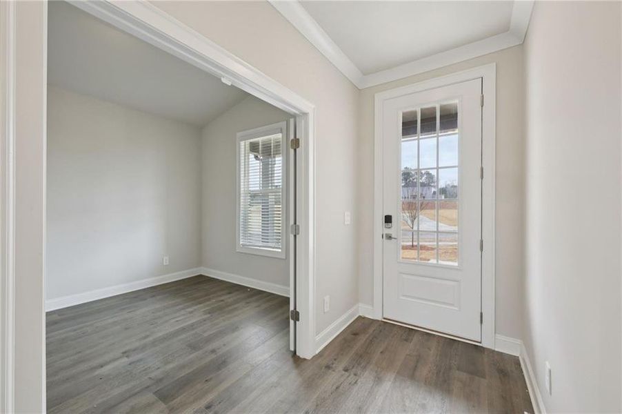 Spacious, unfurnished interior of a new home in River Pointe, Monroe (Image 42).