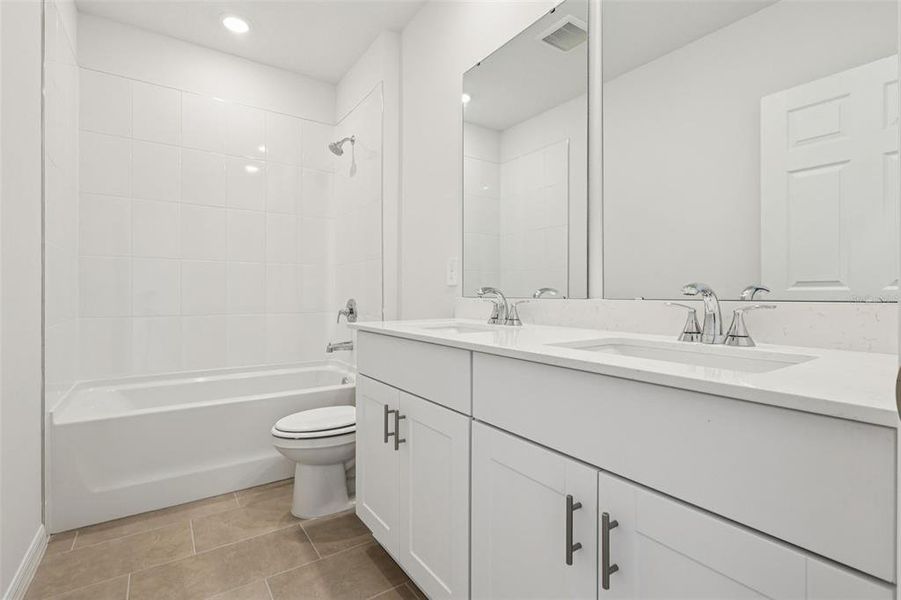 Furnished interior view inside a new home in Bradbury Creek - Signature Series, Haines City (Image 8).