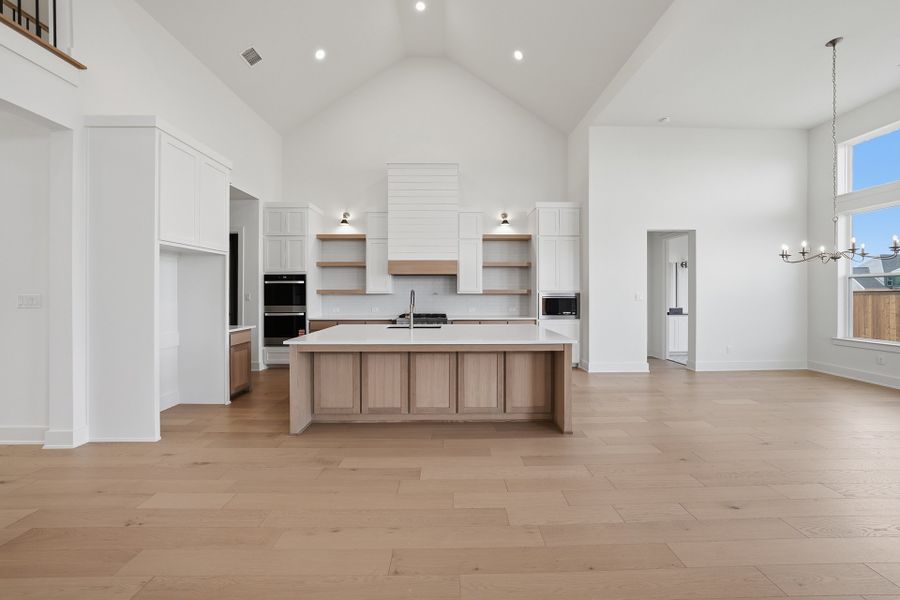 Furnished interior view inside a new home in Park Place - 80' Lots, Prosper (Image 7).