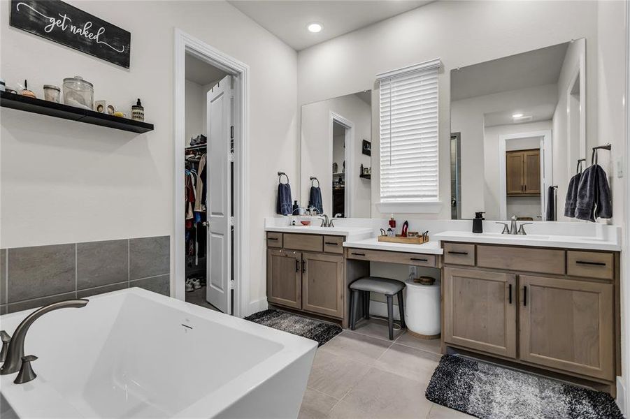 Furnished interior view inside a new home in , Fate (Image 26). Furnished interior view inside a new home in , Fate (Image 26).