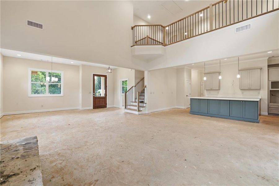 Spacious, unfurnished interior of a new home in , Cornelia (Image 18).