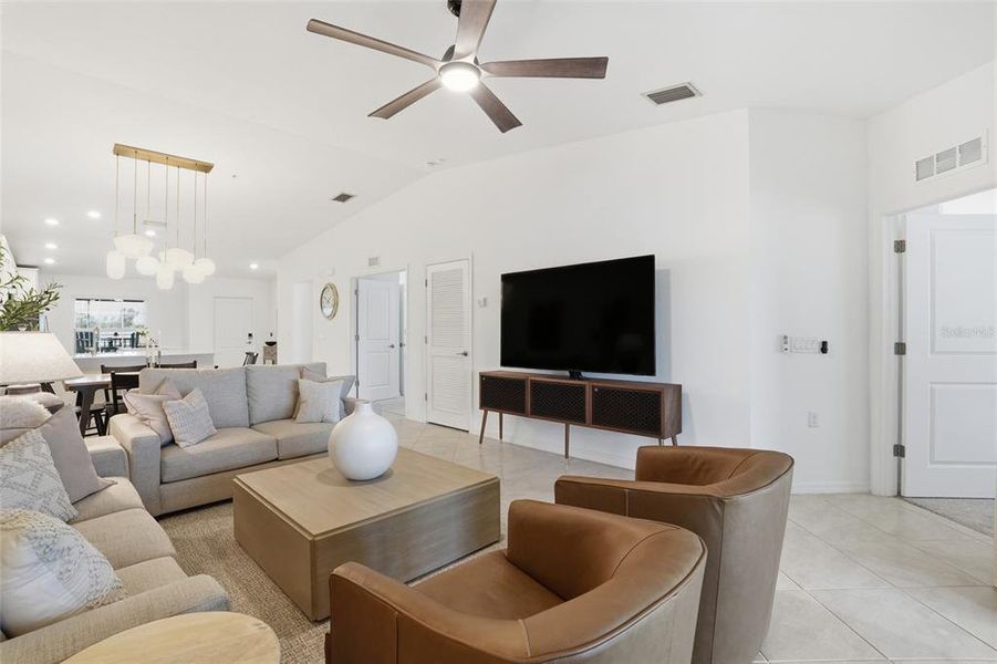 Furnished interior view inside a new home in , Punta Gorda (Image 16).