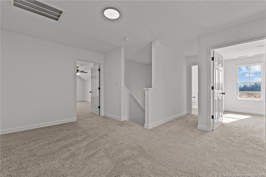 Loft/bonus area with office space