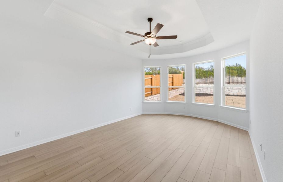 Spacious, unfurnished interior of a new home in West Cypress Hills, Spicewood (Image 36).