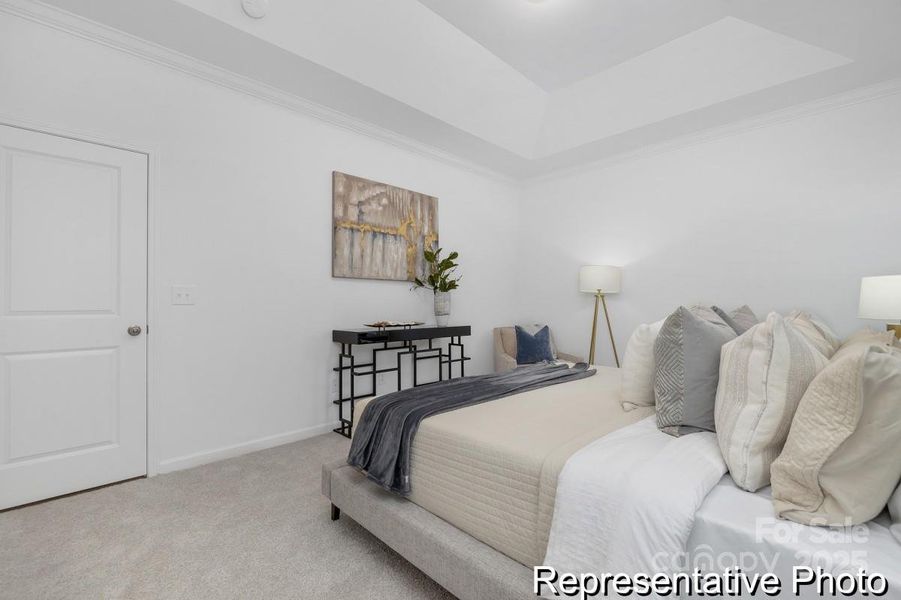 Furnished interior view inside a new home in Whispering Hills, Locust (Image 14).