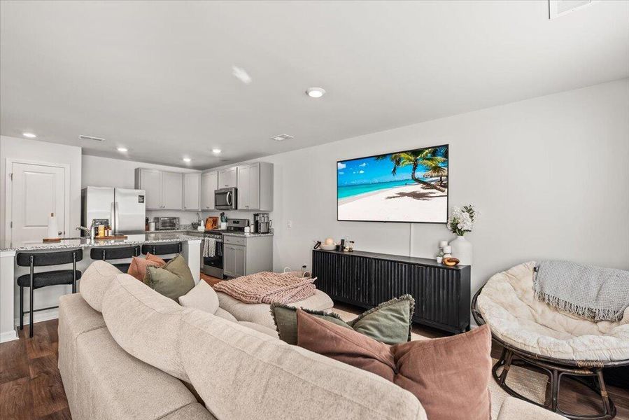 Furnished interior view inside a new home in , Summerville (Image 12).