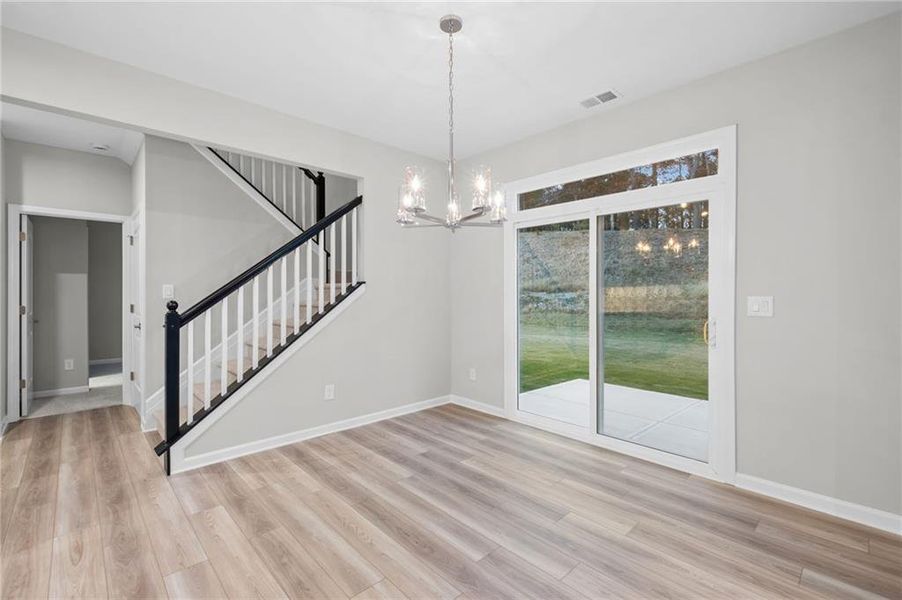 Spacious, unfurnished interior of a new home in Pickens Bluff, Hiram (Image 33).