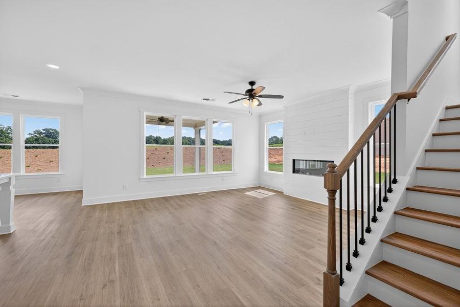 Spacious, unfurnished interior of a new home in Magnolia Ridge, Monroe (Image 37).