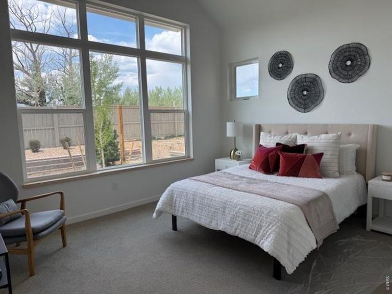 Furnished interior view inside a new home in West Grange, Longmont (Image 8).