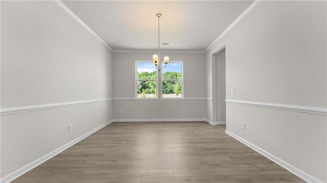 Spacious, unfurnished interior of a new home in Hampton Ridge, Jefferson (Image 9). Spacious, unfurnished interior of a new home in Hampton Ridge, Jefferson (Image 9).