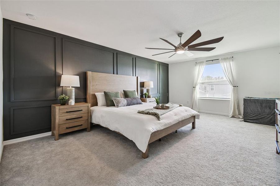 Furnished interior view inside a new home in , Land O' Lakes (Image 37). Furnished interior view inside a new home in , Land O' Lakes (Image 37).