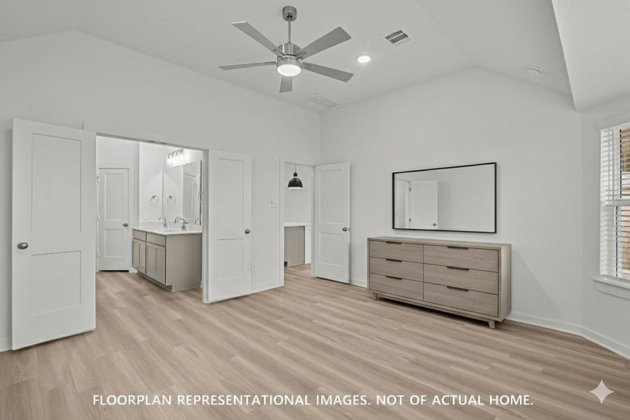 Furnished interior view inside a new home in Ambrose, La Marque (Image 10).