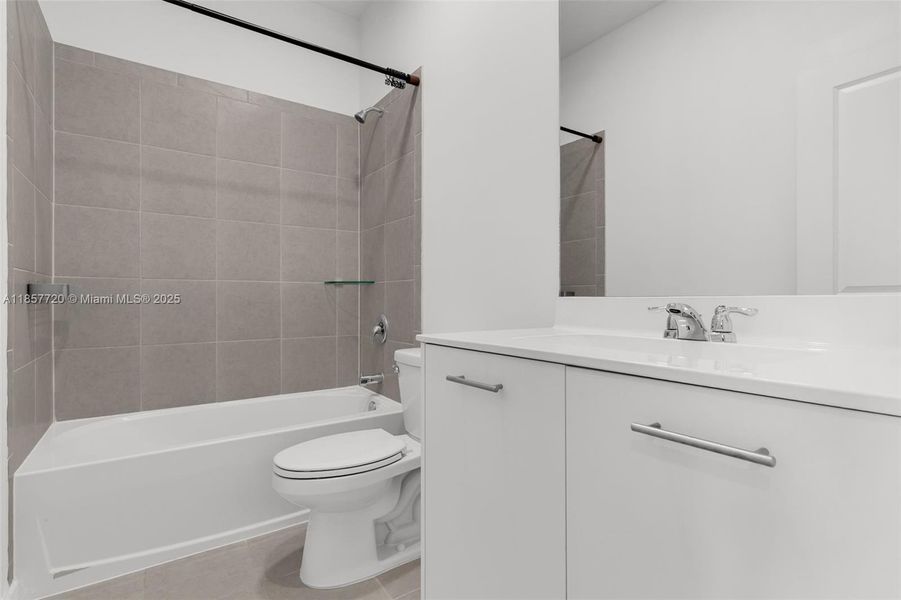 Furnished interior view inside a new home in , Miami (Image 4).