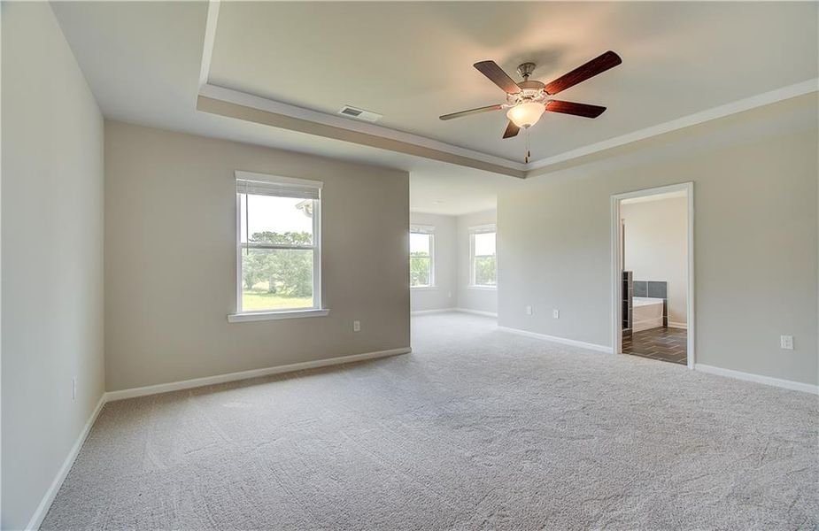 Spacious, unfurnished interior of a new home in Cooper Park, McDonough (Image 26).
