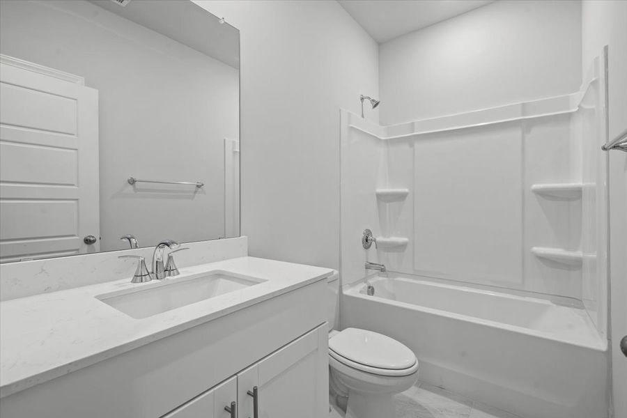 Furnished interior view inside a new home in Collier Ridge, Moore (Image 7).