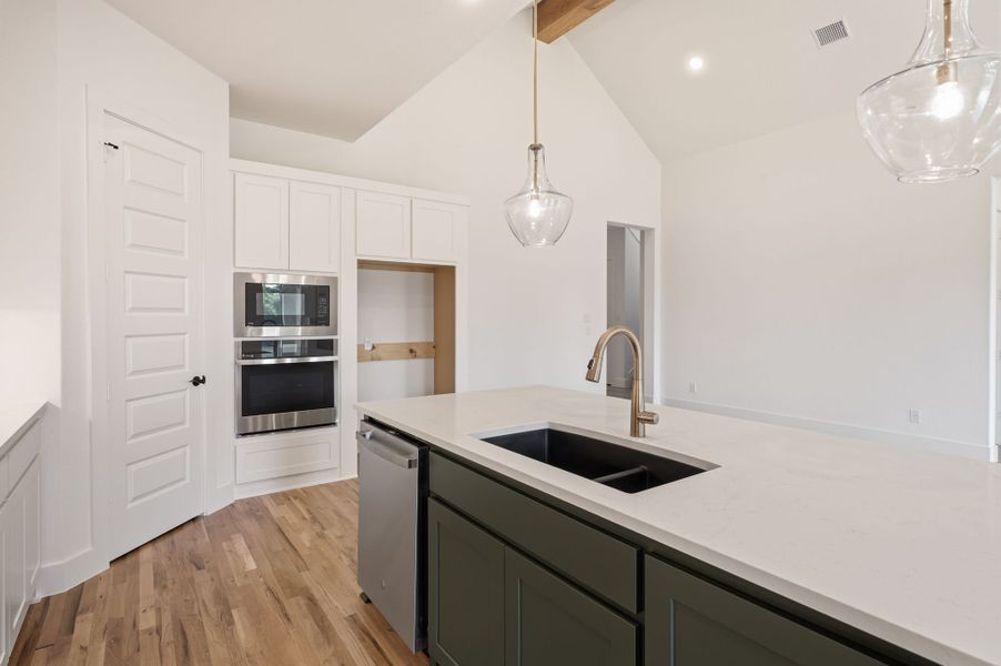 Furnished interior view inside a new home in Parks of Aledo, Aledo (Image 12).