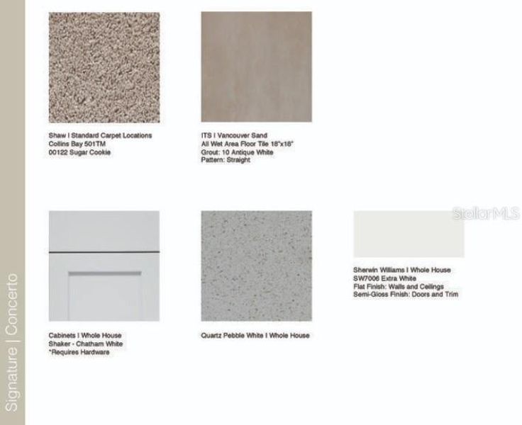 Sample of building materials used in homes in Marion Creek, Haines City (Image 18).