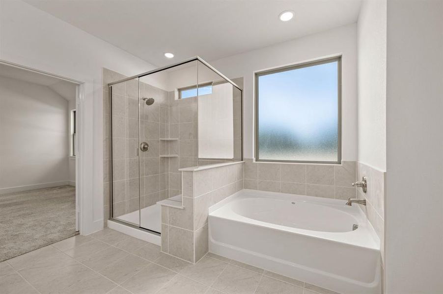 Furnished interior view inside a new home in Saddleback Estates, Boyd (Image 9).