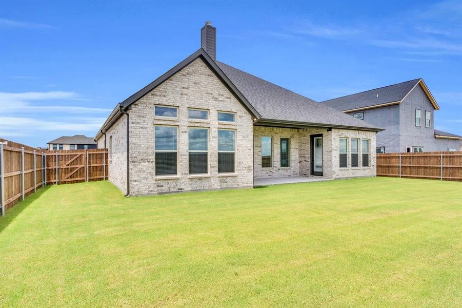 Exterior details and patio area of a home in , Venus (Image 4). Exterior details and patio area of a home in , Venus (Image 4).