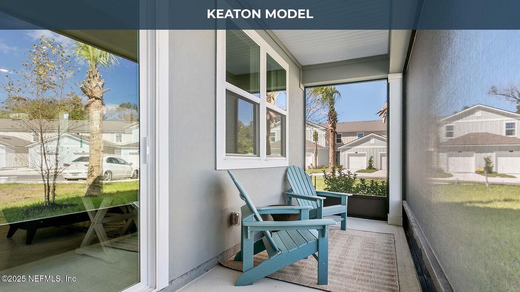 Furnished interior view inside a new home in Bridgewater, St. Augustine (Image 5).