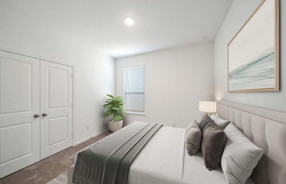 Furnished interior view inside a new home in Windcress, Cove (Image 4).