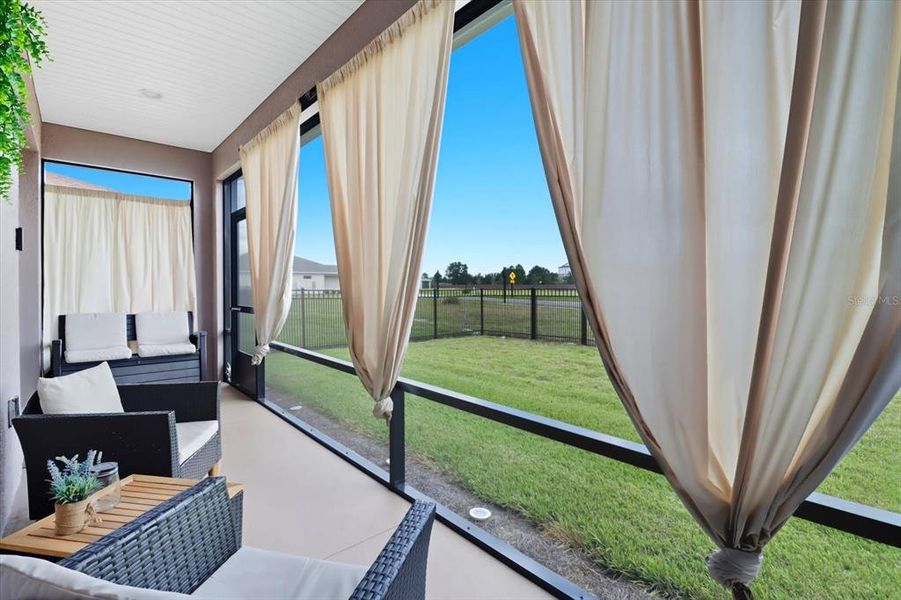 Exterior details and patio area of a home in , Ocala (Image 24).