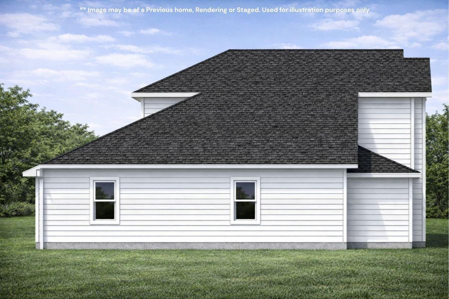 Left Side of the home