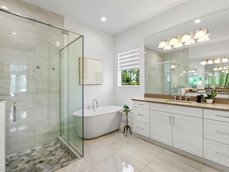 Furnished interior view inside a new home in , Lakewood Ranch (Image 46).