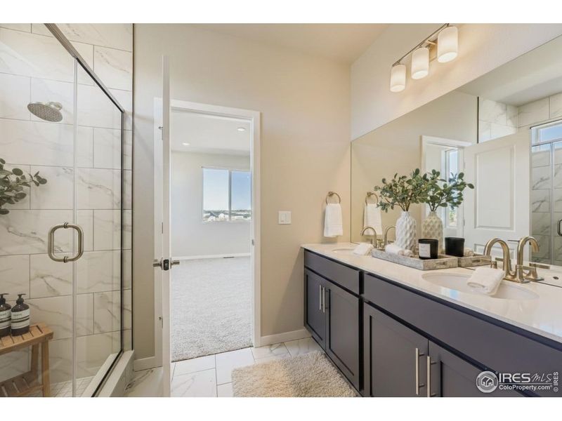Furnished interior view inside a new home in Farmstead, Berthoud (Image 12).