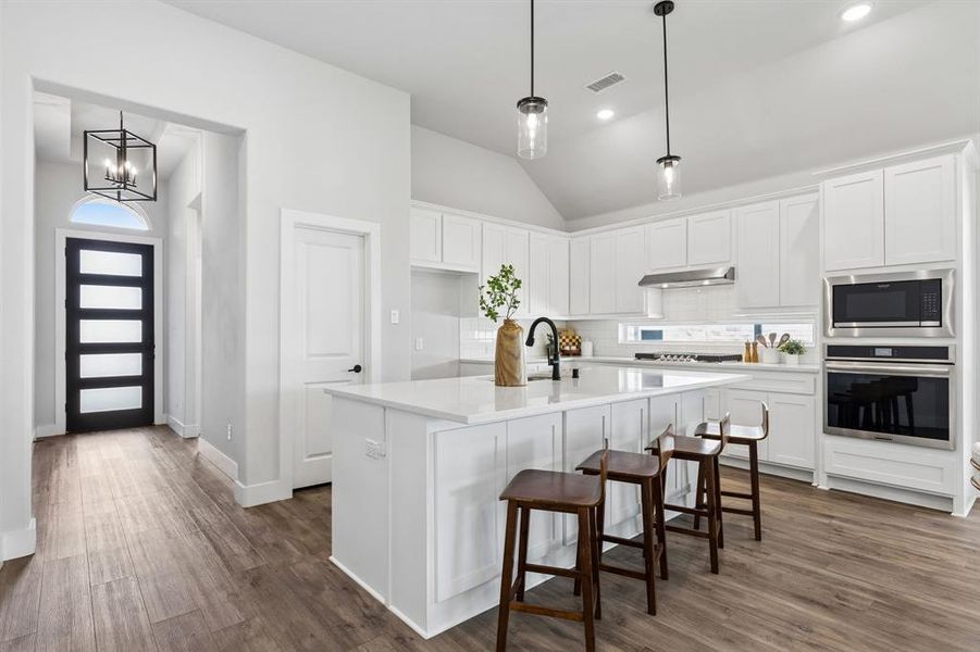 Furnished interior view inside a new home in , Celina (Image 18).