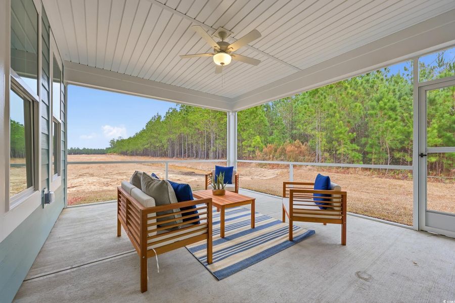 Exterior details and patio area of a home in Westwood Reserve, Conway (Image 23).