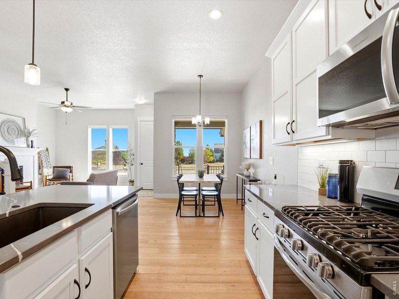 Furnished interior view inside a new home in , Windsor (Image 12).