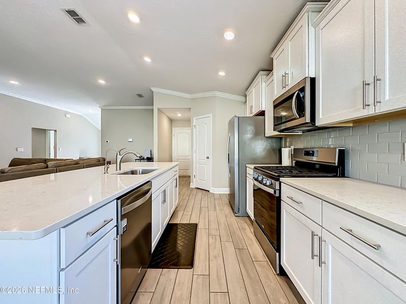 Furnished interior view inside a new home in Dorado at Entrada, St. Augustine (Image 9).