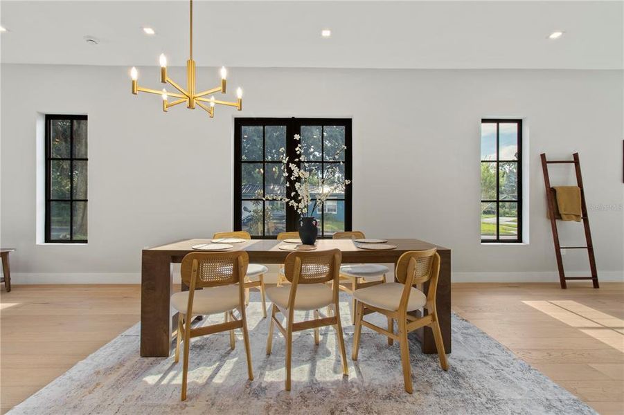 Furnished interior view inside a new home in College Park, Orlando (Image 5). Furnished interior view inside a new home in College Park, Orlando (Image 5).