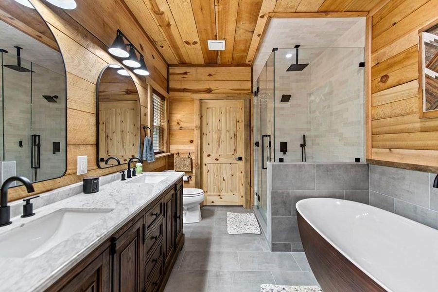 Furnished interior view inside a new home in , Ellijay (Image 5).