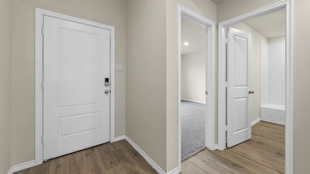 Spacious, unfurnished interior of a new home in Wildwood, Royse City (Image 13). Spacious, unfurnished interior of a new home in Wildwood, Royse City (Image 13).