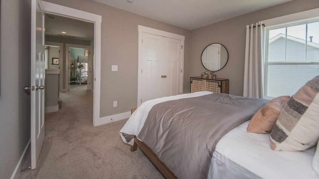 Bedroom of The Cameron Design by DRB Homes