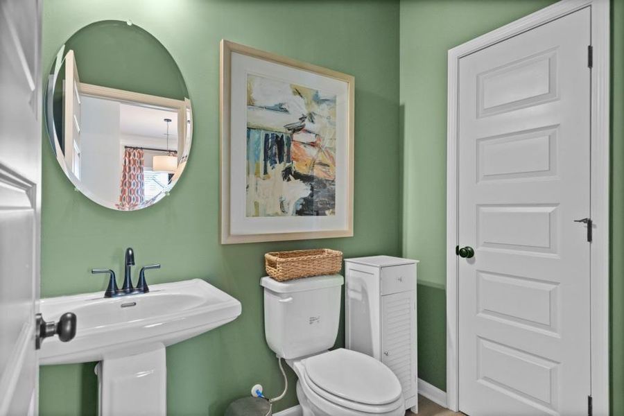 Furnished interior view inside a new home in Allen Manor, Hoschton (Image 21). Furnished interior view inside a new home in Allen Manor, Hoschton (Image 21).